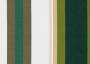 Мебельная ткань жаккард OUT OF MIND в бело-зеленые полосы разной ширины