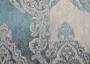 Портьерная ткань Laura бирюзового цвета