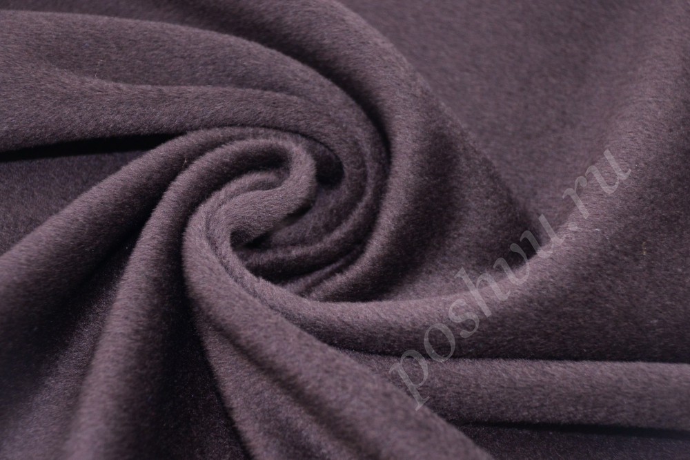 Изящная пальтовая ткань антрацитового серого оттенка