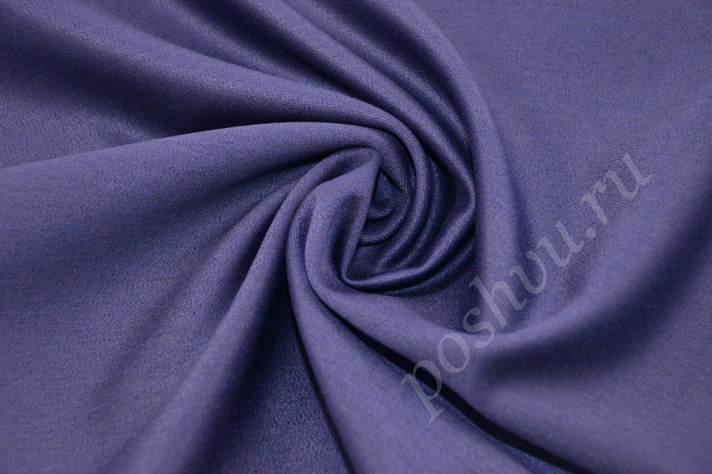 Нежная костюмная ткань прекрасного серо-синего оттенка