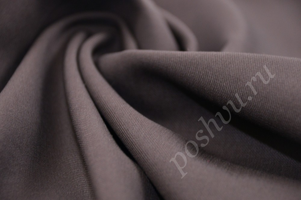 Превосходная костюмная ткань серебристого темно-серого цвета