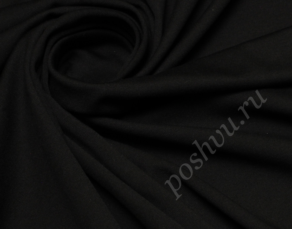 Милано Академик однотонный, цвет черный 300 гр/м2
