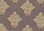 Ткань для мебели жаккард серо-бежевого цвета с цветочной вышивкой