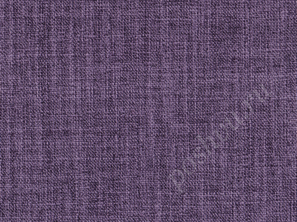 Мебельная ткань рогожка PRONTO однотонная фиолетового цвета
