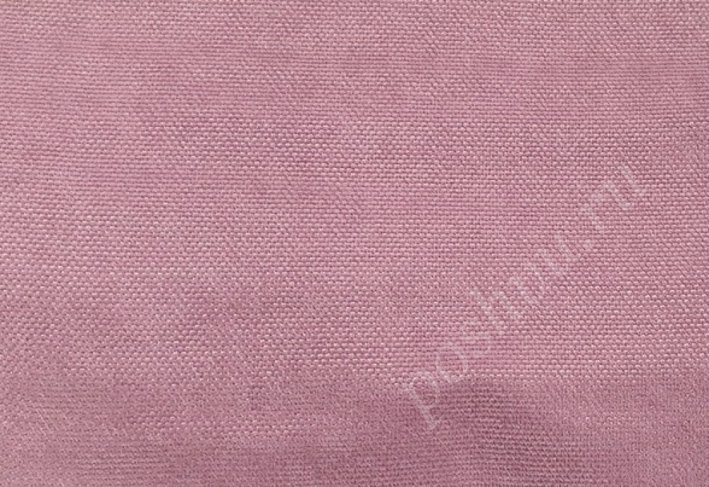 Портьерная однотонная ткань ELIZA Сиреневого цвета