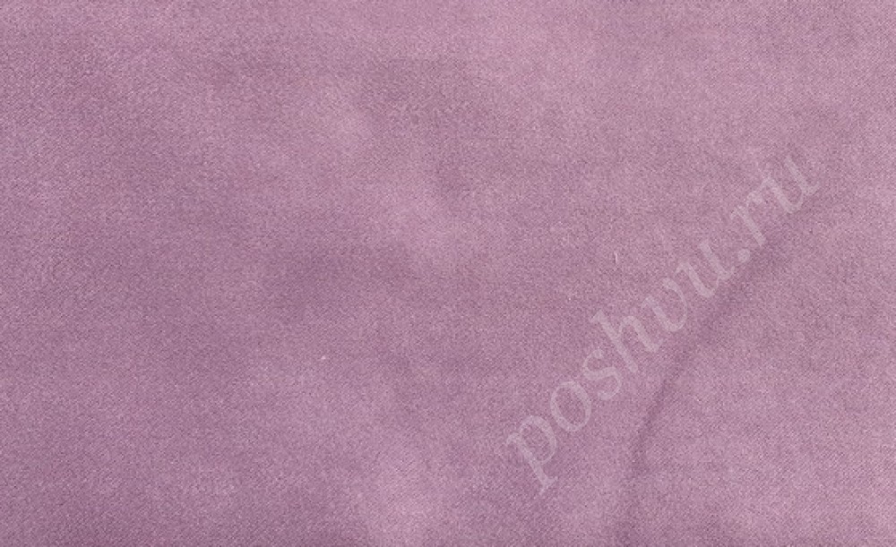 Портьерная однотонная ткань Vilena Фиолетового цвета