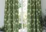 Комплект штор «Тиманикс» зеленый 150х260см