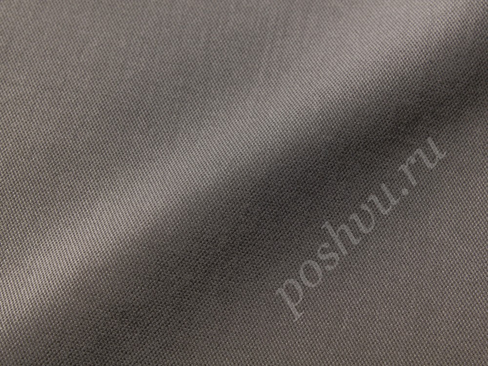 Хлопковая ткань Loro Piana, цвет - серый