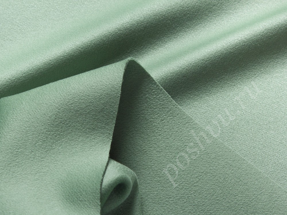 Кашемировая ткань Valentino, цвет - салатовый