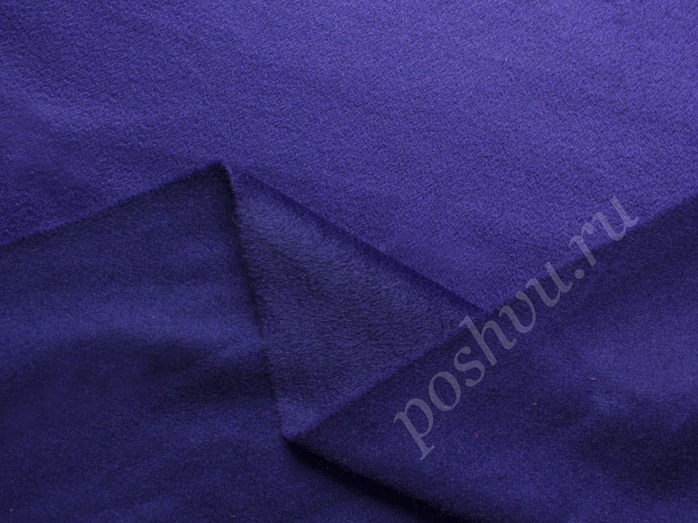 Кашемировая ткань, цвет - фиолетовый
