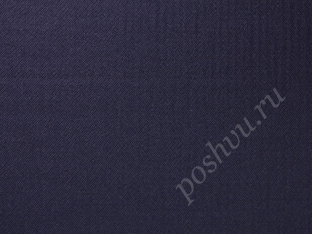 Кашемировая ткань двусторонняя, цвет - серый и темно-синий