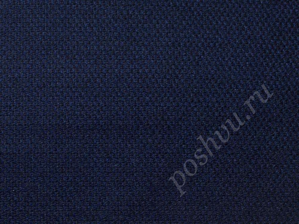 Кашемировая ткань на мембране, цвет - синий 