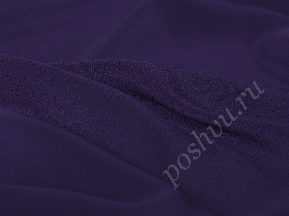 Натуральный шелк, цвет - фиолетовый