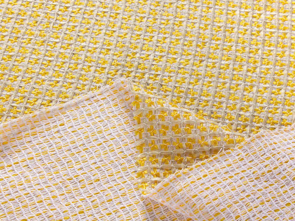 Костюмная ткань, цвет - желтый
