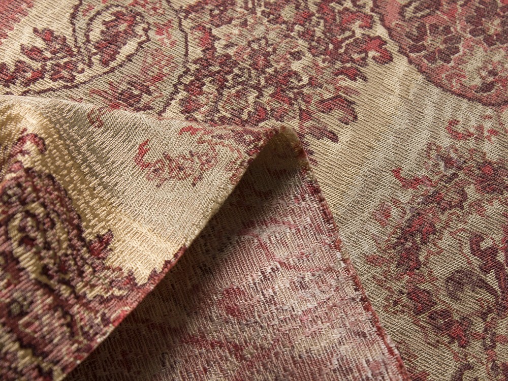 Интерьерная ткань Etro (гобелен), цвет - бежевый, русунок