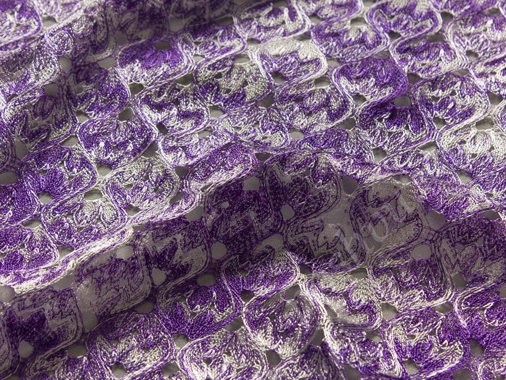 Трикотаж Missoni, цвет - фиолетовый