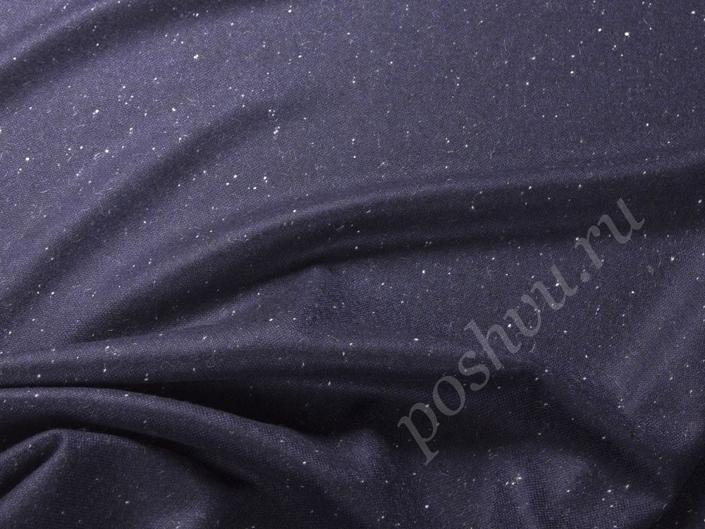Кашемировая ткань Armani, цвет - темно-синий