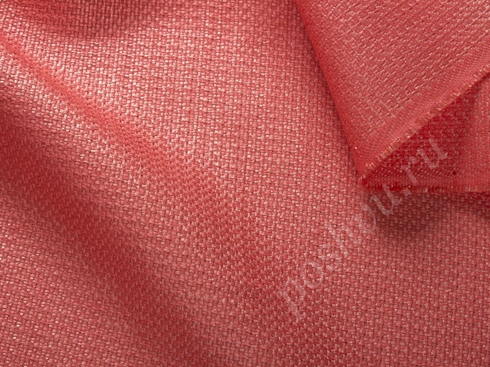 Костюмная ткань Armani, цвет - лососевый