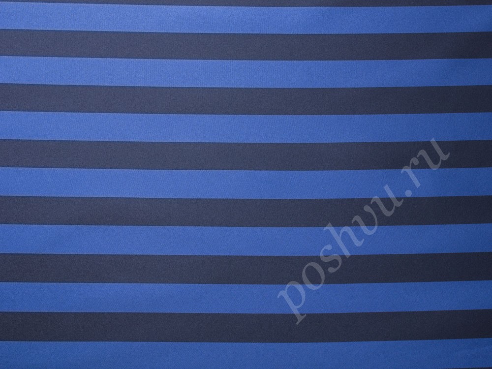 Дюшес Valentino, цвет - синий, черный, полоска