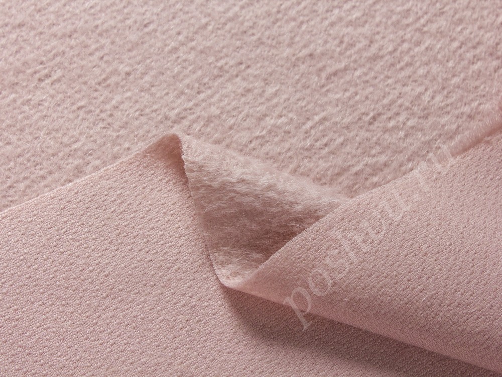 Пальтовая ткань, цвет - розовый