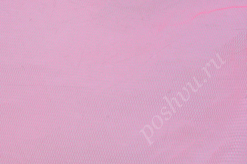Фатин жесткий ярко-розового цвета