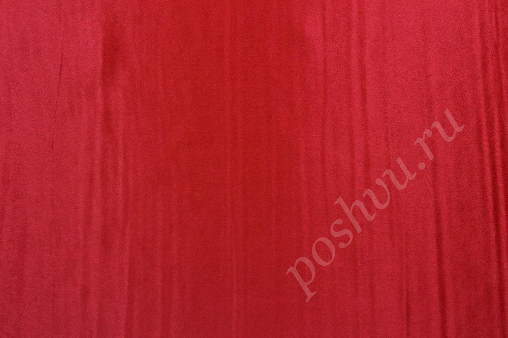 Ткань шелк, цвет: пунцово красный