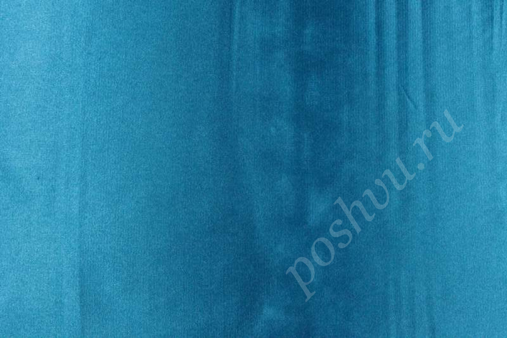 Ткань атлас цвета голубого перламутра