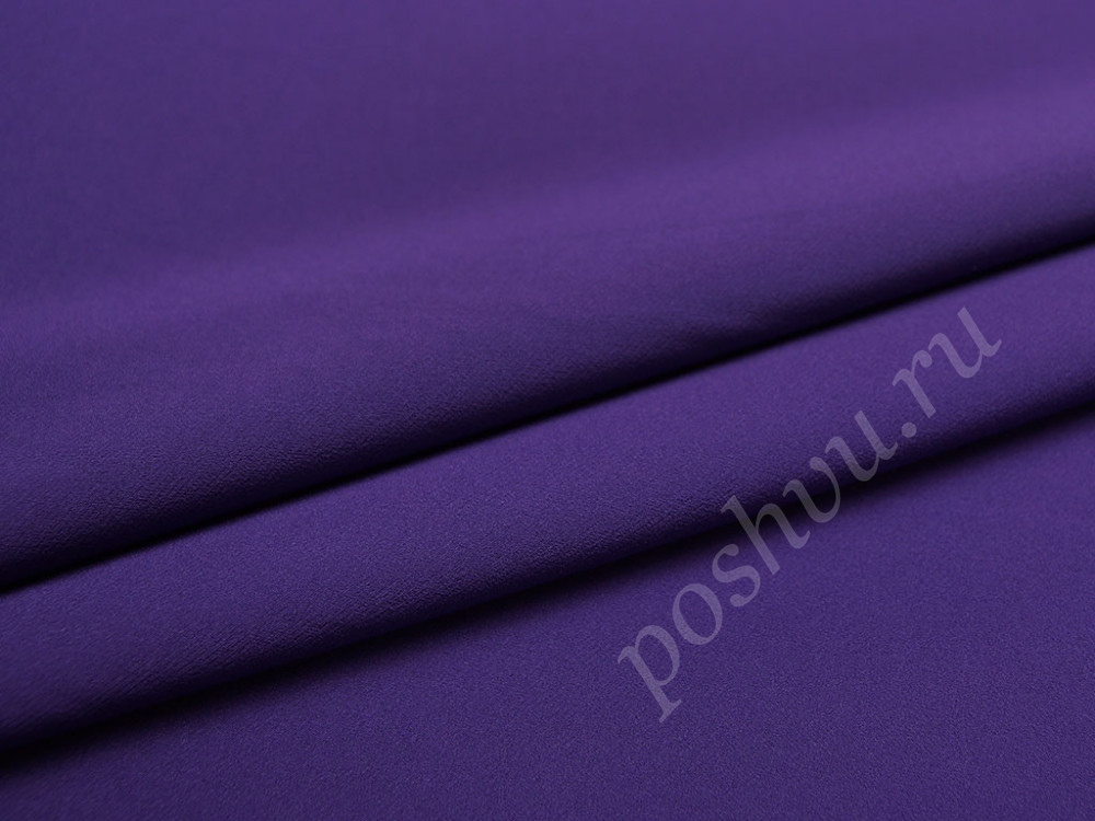 Костюмная ткань средней плотности роскошного фиолетового оттенка
