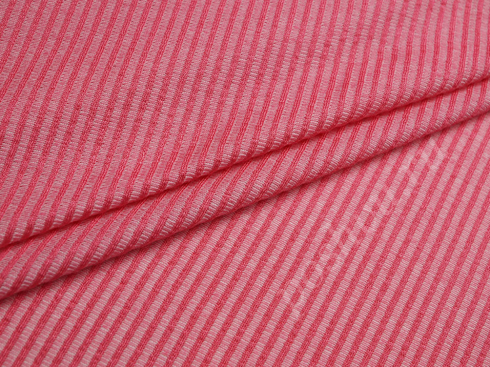 Трикотажная ткань розового цвета (145г/м2)