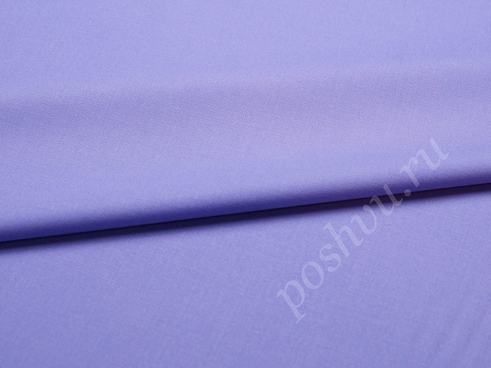 Костюмная двухсторонняя шерстяная ткань цвет нежно-фиолетового цвета