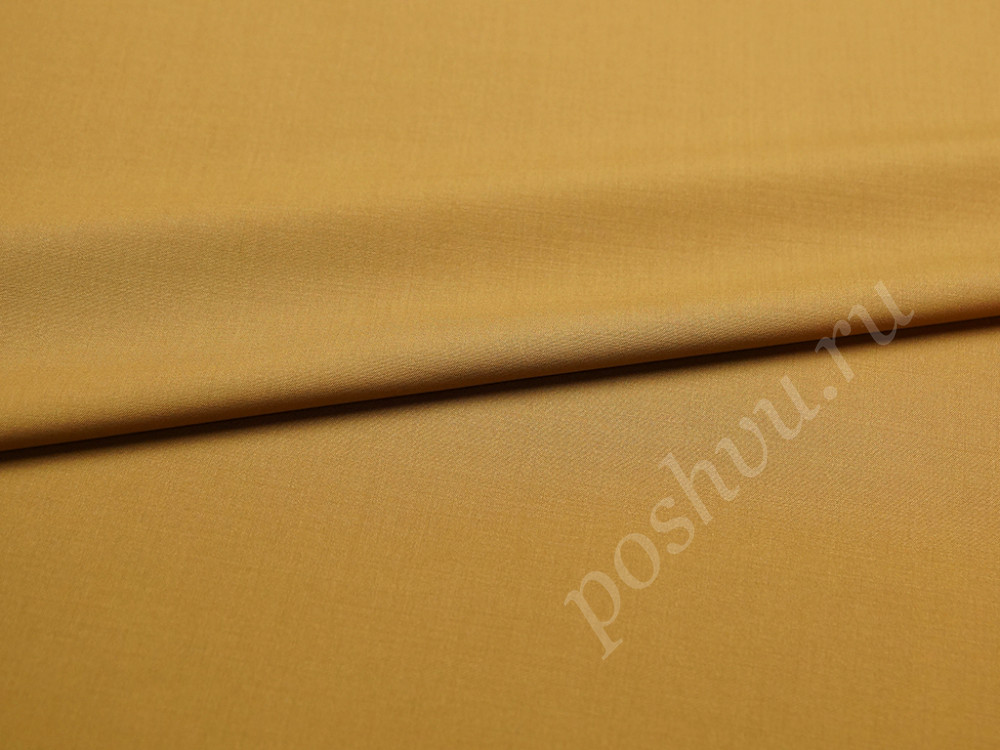 Костюмная двухсторонняя ткань коричневого цвета