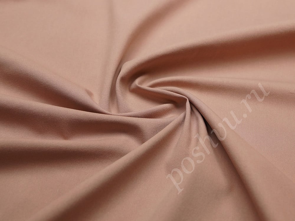 Джинсовая ткань пыльно-розового цвета
