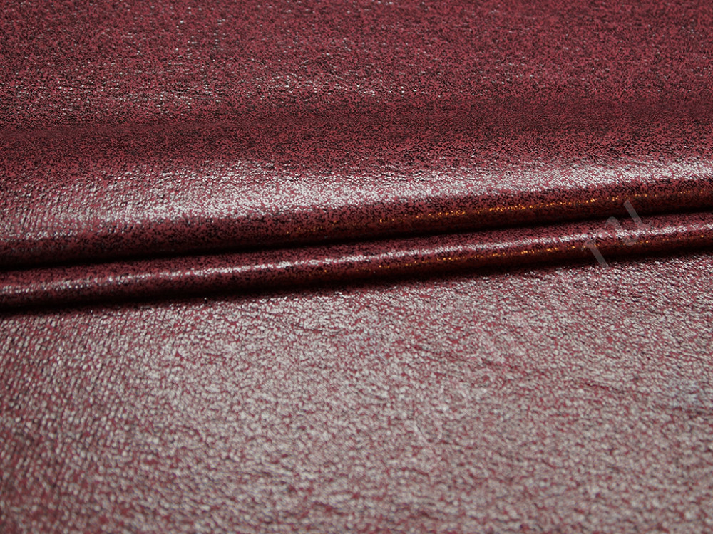 Трикотажная ткань бордовый мрамор