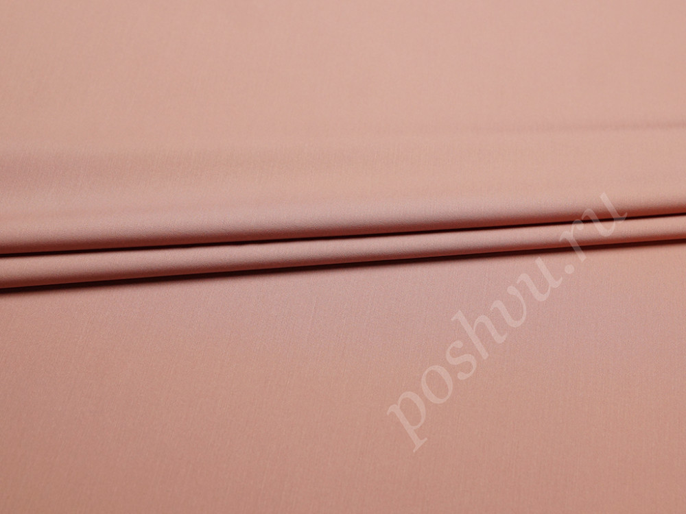 Легкая костюмная ткань цвета розовой пудры