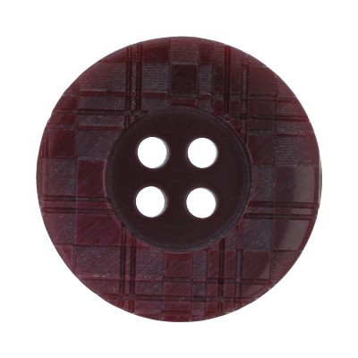 Пуговицы пальтовые/шубные  "GAMMA" EL 0024   40 " ( 25 мм)  № D048 темно-бордовый