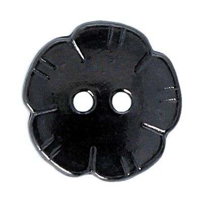 Пуговицы металлические 2  "GAMMA" MB 0139   16 " ( 10 мм)   №06 черный никель